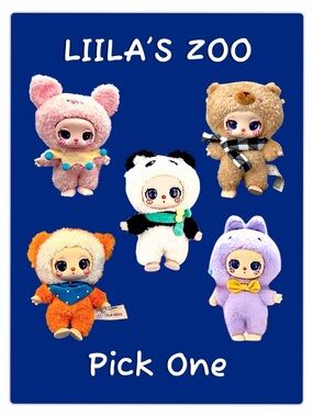 Liila' s Zoo Series Plush Doll Pendant
